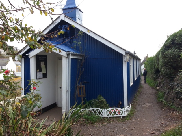 Little blue church