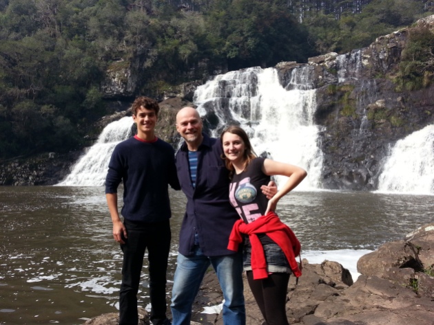 Cachoeira do Passo do Inferno (James, Brian and Chloe)