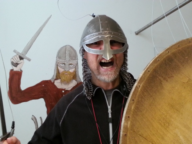 Playing Vikings at the National Museum