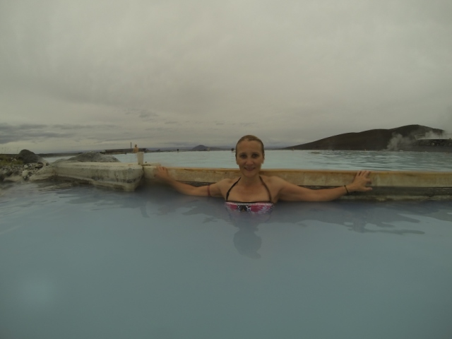 Relaxing soak at the Myvatn Nature Baths